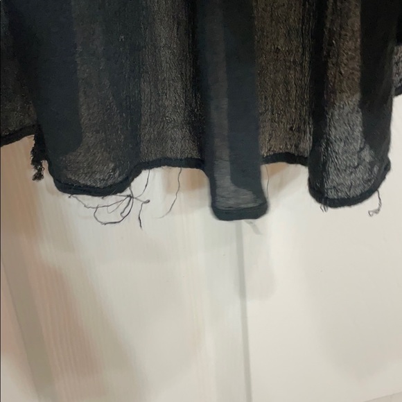 Black Broom Skirt with bells. Free size. - Picture 4 of 4